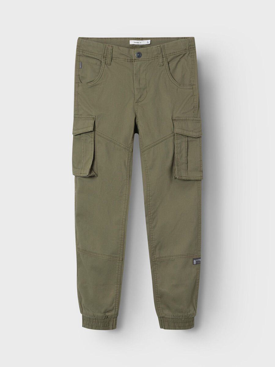 name it REGULAR FIT PANTALON CARGO, Deep Lichen Green, highres - 13151735_DeepLichenGreen_003.jpg