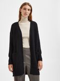 Selected LONGUE CARDIGAN EN MAILLE, Black, highres - 16085216_Black_008.jpg