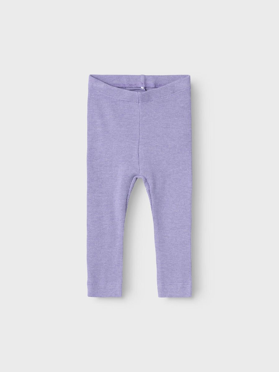 name it BASIC RIB LEGGINGS, Heirloom Lilac, highres - 13198040_HeirloomLilac_925445_003.jpg