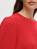 Selected PUFFÄRMAR SWEATSHIRT, Flame Scarlet, highres - 16082379_FlameScarlet_006.jpg