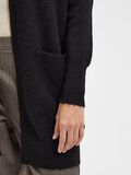 Selected LANG STRIKKET CARDIGAN, Black, highres - 16085216_Black_006.jpg