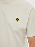 Selected EMBROIDERED T-SHIRT, White Alyssum, highres - 16092116_WhiteAlyssum_1071364_006.jpg