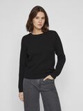 VILA VIDALO BASIC GEBREIDE TRUI, Black, highres - 14082767_Black_003.jpg