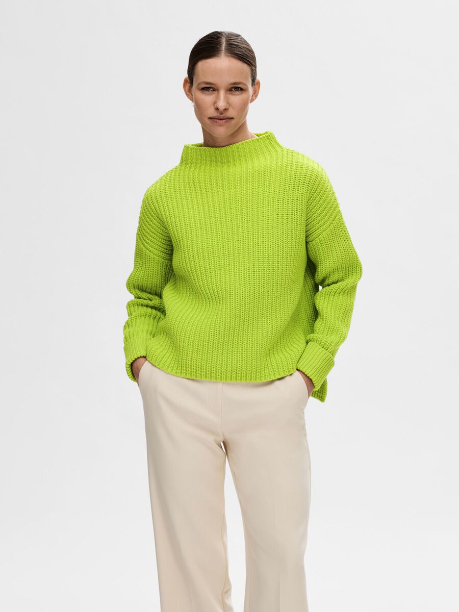 Selected OVERSIZED JUMPER, Lime Green, highres - 16075489_LimeGreen_003.jpg