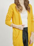 VILA VIRIL BASIC KNITTED CARDIGAN, Golden Rod, highres - 14044041_GoldenRod_593650_006.jpg