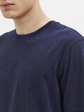 Selected REGULAR T-SHIRT, Navy Blazer, highres - 16087842_NavyBlazer_006.jpg
