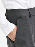 Selected WOVEN WIDE-LEG TROUSERS, Dark Grey Melange, highres - 16089909_DarkGreyMelange_006.jpg