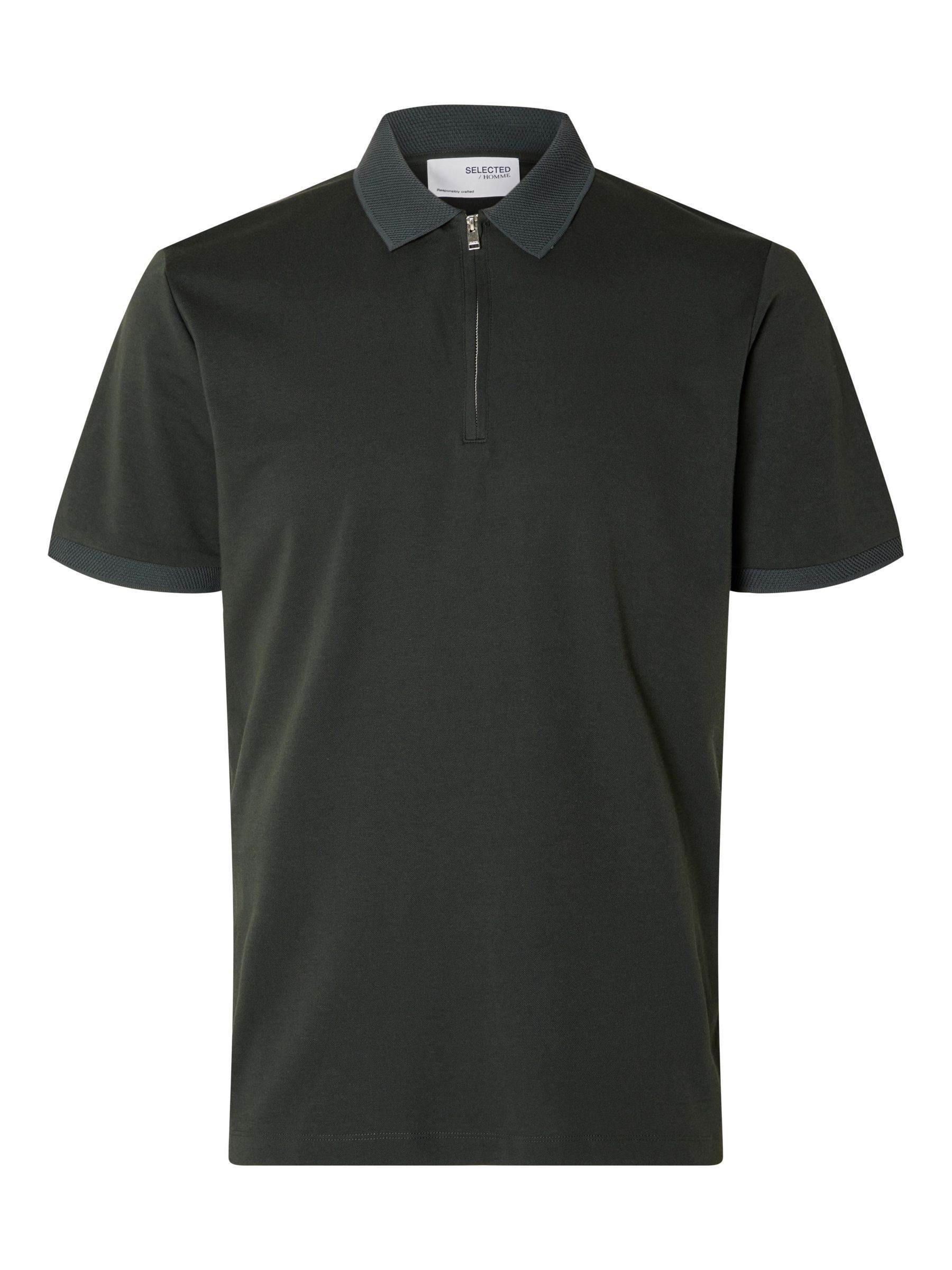 Hugo boss store zipper polo