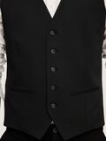 Selected VISKOSEBLANDING SLIM FIT VEST, Black, highres - 16089406_Black_006.jpg