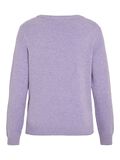 VILA VIRIL ROUND NECK KNITTED PULLOVER, Violet Tulip, highres - 14054177_VioletTulip_714851_002.jpg
