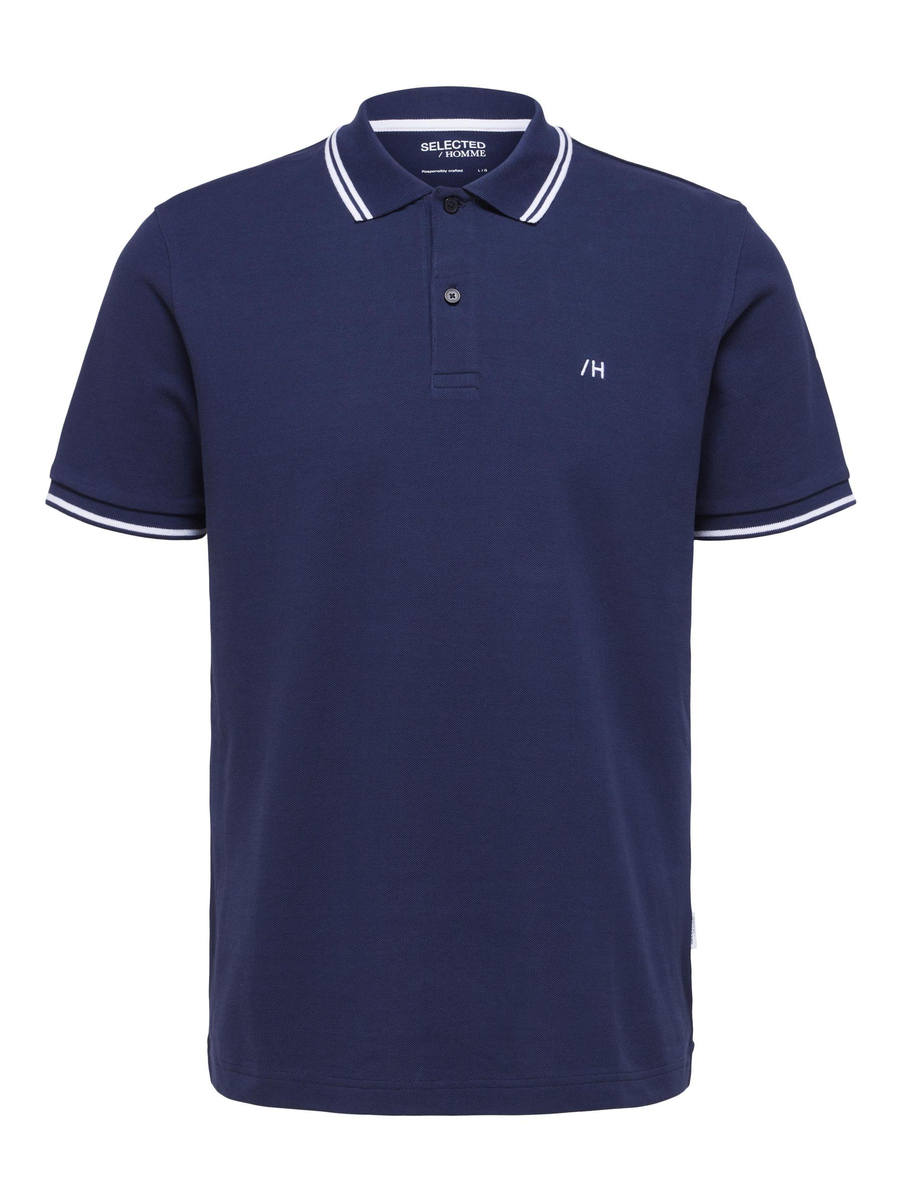 Polo selected homme cheap
