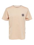 Selected BESTICKTES T-SHIRT, Pink Sand, highres - 16089511_PinkSand_001.jpg