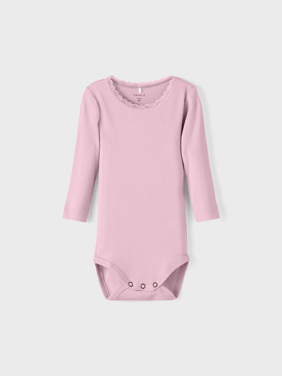 name it LANGE MOUWEN RIB ROMPER, Parfait Pink, highres - 13198038_ParfaitPink_003.jpg