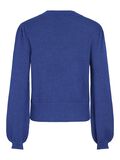 VILA À COL MONTANT PULL EN MAILLE, Mazarine Blue, highres - 14084179_MazarineBlue_1070203_002.jpg