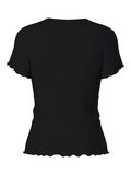 Pieces PCNICCA - CÔTELÉ T-SHIRT, Black, highres - 17120085_Black_002.jpg
