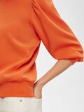 Selected PUFF SLEEVE SWEATSHIRT, Orangeade, highres - 16082379_Orangeade_006.jpg