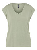 Pieces PCBILLO LUREX T-SHIRT, Desert Sage, highres - 17078572_DesertSage_742685_001.jpg