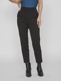 VILA VIVARONE SLIM FIT HIGH WAISTED TROUSERS, Black, highres - 14087406_Black_003.jpg