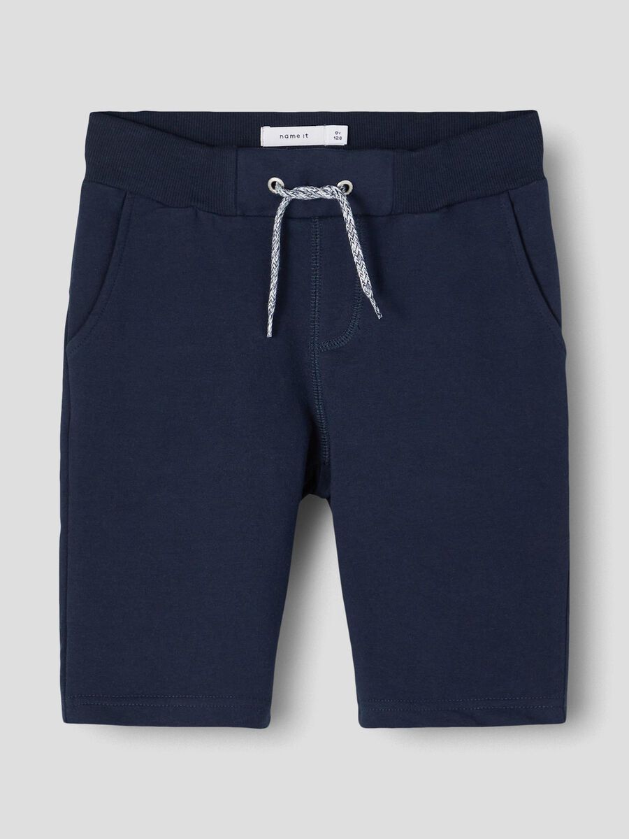 name it BOMULLSSYDD SHORTS, Dark Sapphire, highres - 13190442_DarkSapphire_003.jpg