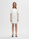 Selected 3D FLORAL TEXTURED MINI DRESS, Snow White, highres - 16078506_SnowWhite_005.jpg