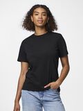 Pieces PCRIA BOMULL T-SHIRT, Black, highres - 17140802_Black_003.jpg