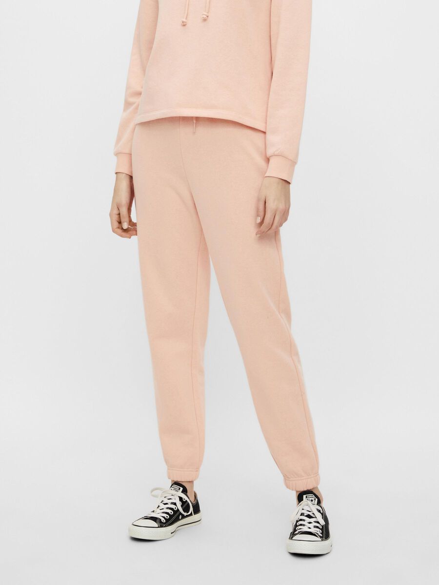 Pieces PCCHILLI SWEATPANTS, Peachy Keen, highres - 17113436_PeachyKeen_003.jpg