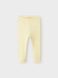 name it BASIS- RIBSTRIKKET LEGGINGS, Pastel Yellow, highres - 13198040_PastelYellow_003.jpg