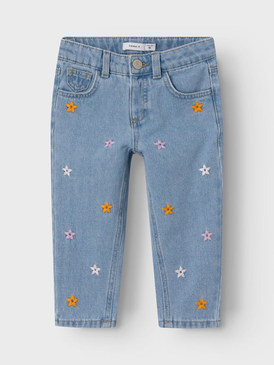 name it MOM FIT JEANS, Light Blue Denim, highres - 13213083_LightBlueDenim_1073339_003.jpg