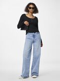 Pieces PCKITTE  LONG-SLEEVED T-SHIRT, Black, highres - 17101437_Black_007.jpg