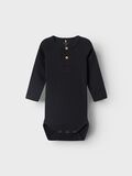 name it LONG SLEEVED RIB ROMPER, Black, highres - 13198041_Black_003.jpg