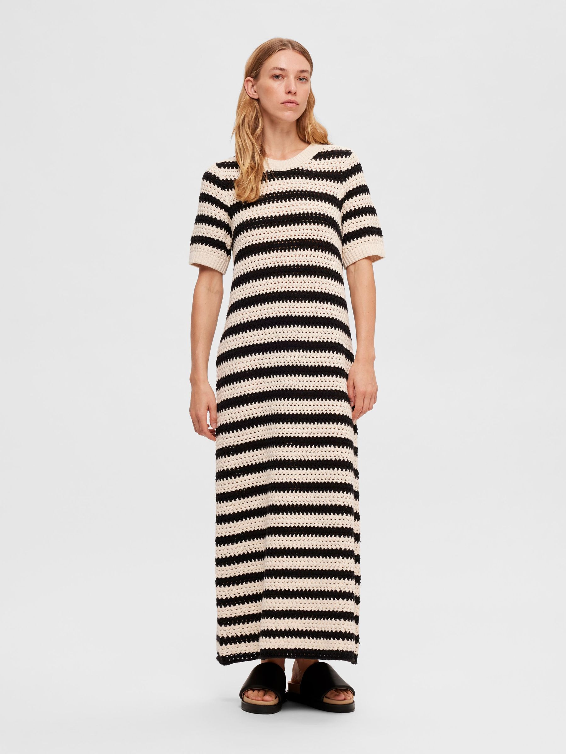 Selected femme midi dress hot sale
