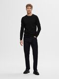 Selected MANCHES LONGUES PULL EN MAILLE, Black, highres - 16074682_Black_005.jpg