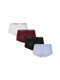 Pieces PCLOGO LADY 4ER-PACK BOXERSHORTS, Tawny Port, highres - 17106857_TawnyPort_1223839_002.jpg