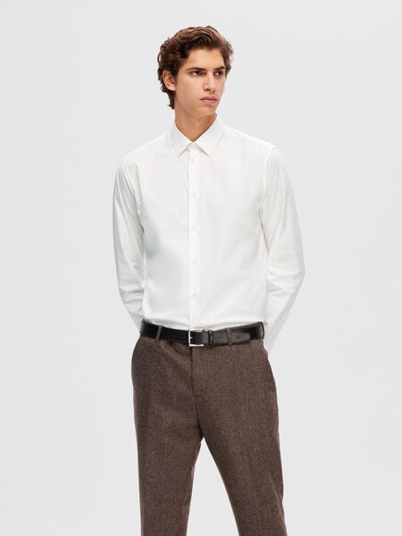 Selected LONG-SLEEVED SHIRT, Bright White, highres - 16090210_BrightWhite_003.jpg
