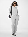 Pieces PCCHILLI SWEATSHIRT, Light Grey Melange, highres - 17113432_LightGreyMelange_007.jpg