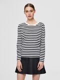 Selected RANDIG LÅNGÄRMAD T-SHIRT, Black, highres - 16077350_Black_817005_003.jpg