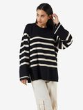 Noisy May STRIPED KNITTED PULLOVER, Black, highres - 27027534_Black_1061608_007.jpg