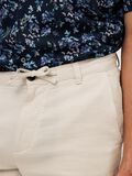 Selected COMFORT FIT SHORTS, Oatmeal, highres - 16087638_Oatmeal_006.jpg