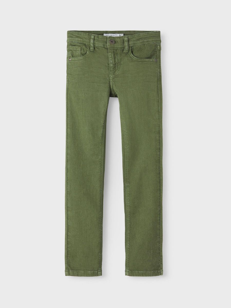 name it COUPE X-SLIM PANTALON SERGE, Rifle Green, highres - 13181376_RifleGreen_003.jpg