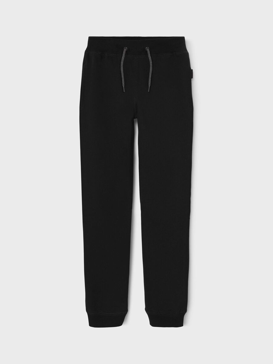 Name it BRUSHED SWEAT PANTS, Black, highres - 13153665_Black_003.jpg
