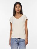 Pieces PCBILLO GLITTRIG T-SHIRT, Bright White, highres - 17078572_BrightWhite_607498_003.jpg