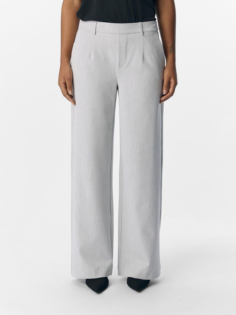 OBJECT OBJLISA BROEK, Light Grey Melange, highres - 23037921_LightGreyMelange_003.jpg
