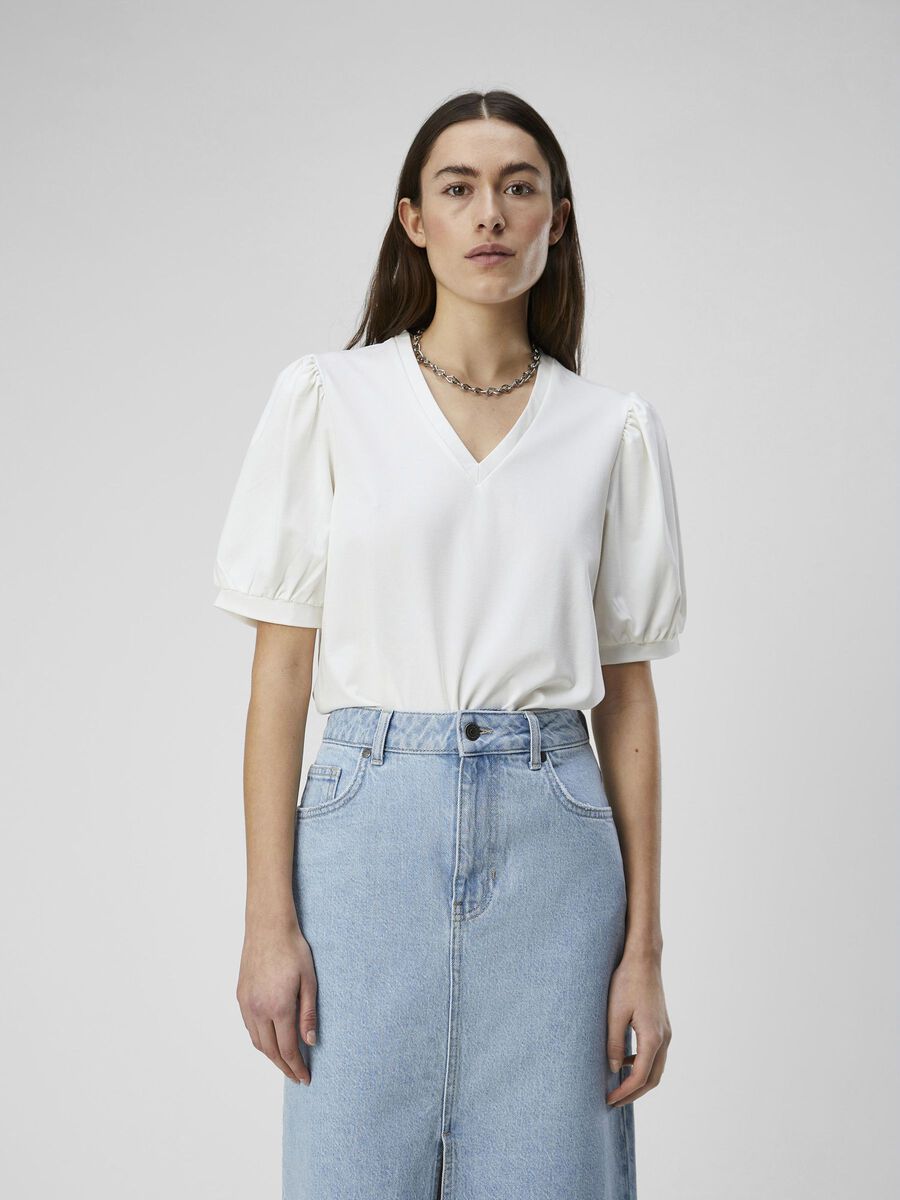 OBJECT V-NECK T-SHIRT, Cloud Dancer, highres - 23041624_CloudDancer_003.jpg
