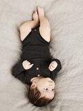name it LONG SLEEVED RIB ROMPER, Black, highres - 13198041_Black_007.jpg