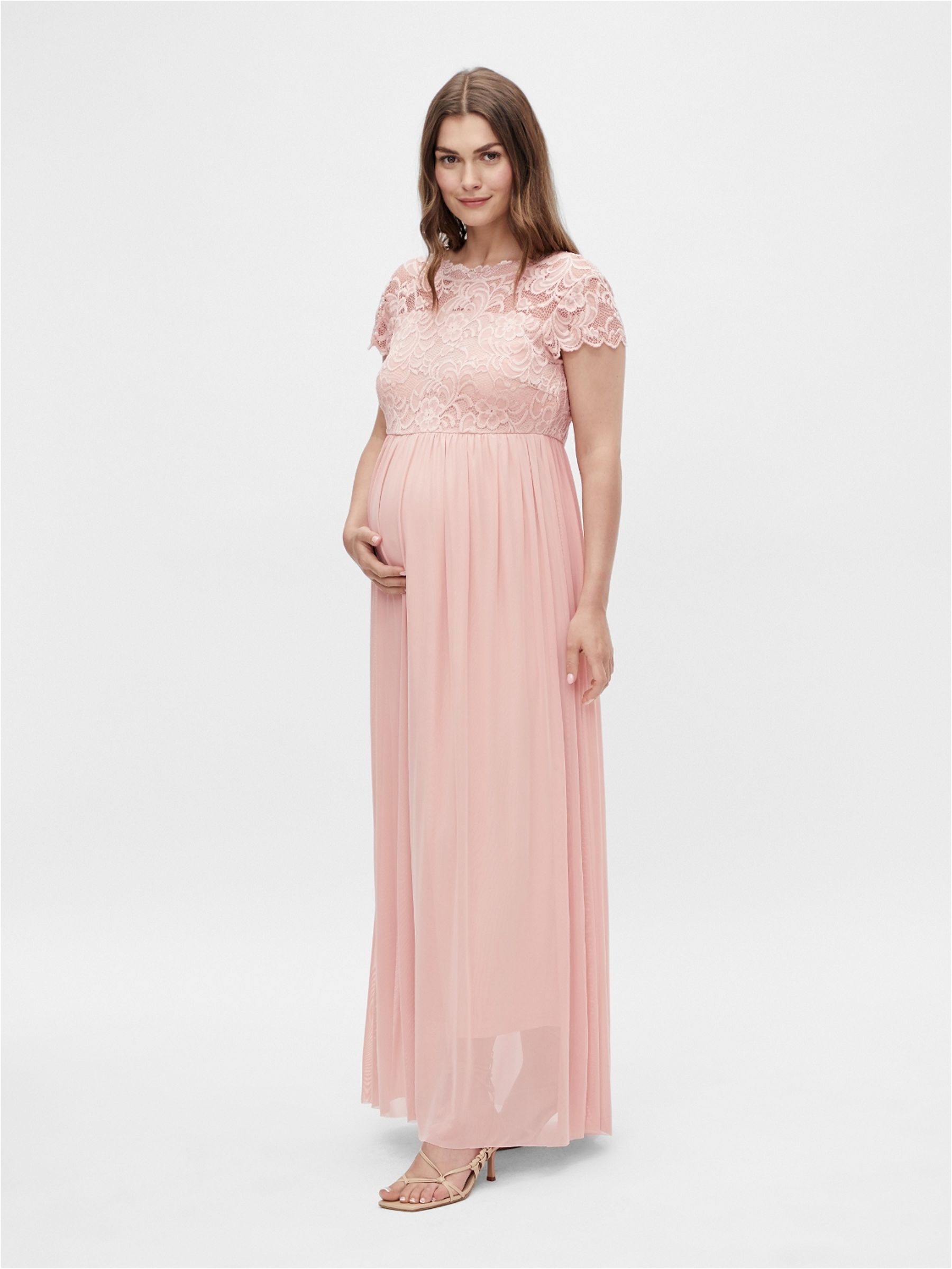 Libby Lace Cap Sleeve Maternity Dress – HELLO MIZ