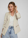 VILA VIJOY 3/4 SLEEVED BLAZER, Cement, highres - 14058873_Cement_006.jpg