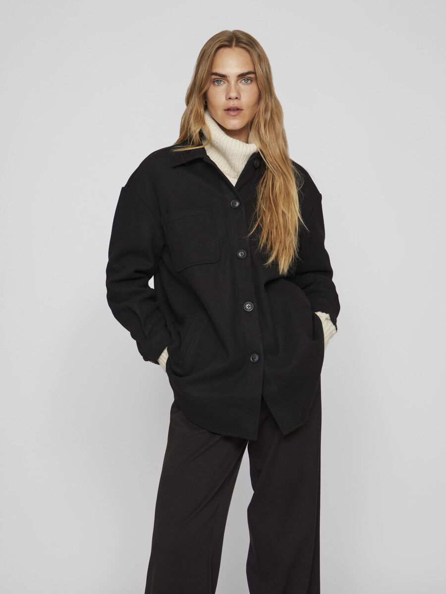 VILA VIKIMMI OVERSIZE JAKKE, Black, highres - 14067254_Black_003.jpg