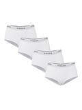 Pieces PCLOGO LADY BOXER SHORTS, Bright White, highres - 17106857_BrightWhite_001.jpg