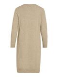 VILA VIRIL LONG STRIKKET CARDIGAN, Natural Melange, highres - 14042770_NaturalMelange_002.jpg