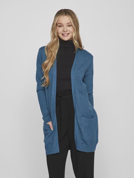 Vila BASIC STRICKJACKE, Moroccan Blue, highres - 14044041_MoroccanBlue_958891_003.jpg